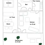 Penthouseapartment 250° * ゾントホーフェン